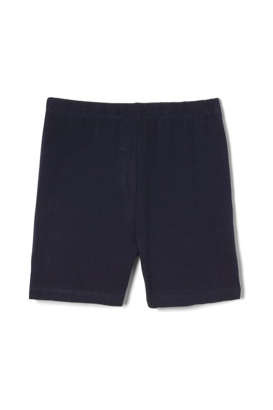 Girls Navy Biker Shorts